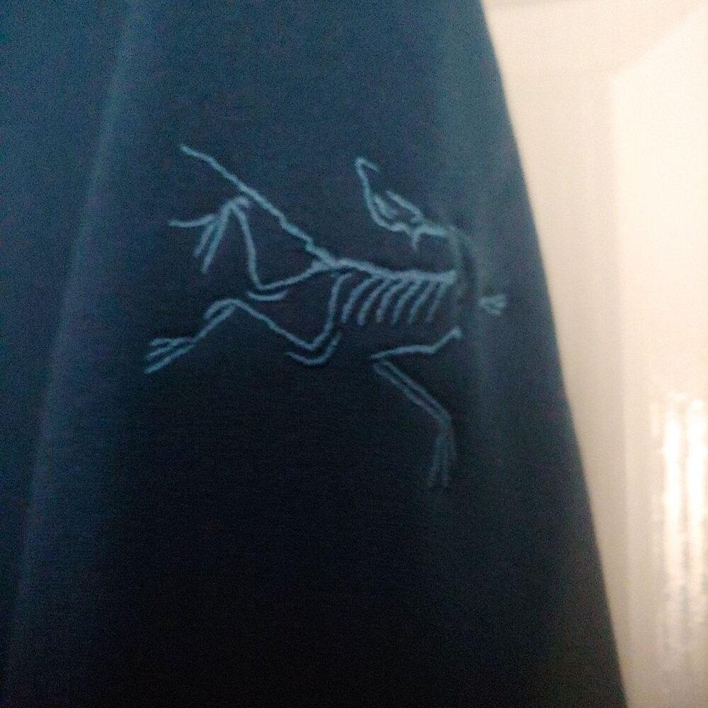 Arc'teryx Mens Teal Full Zip Teal Fleece Pullover Jacket Outdoors Athleisure XL - Picture 7 of 12